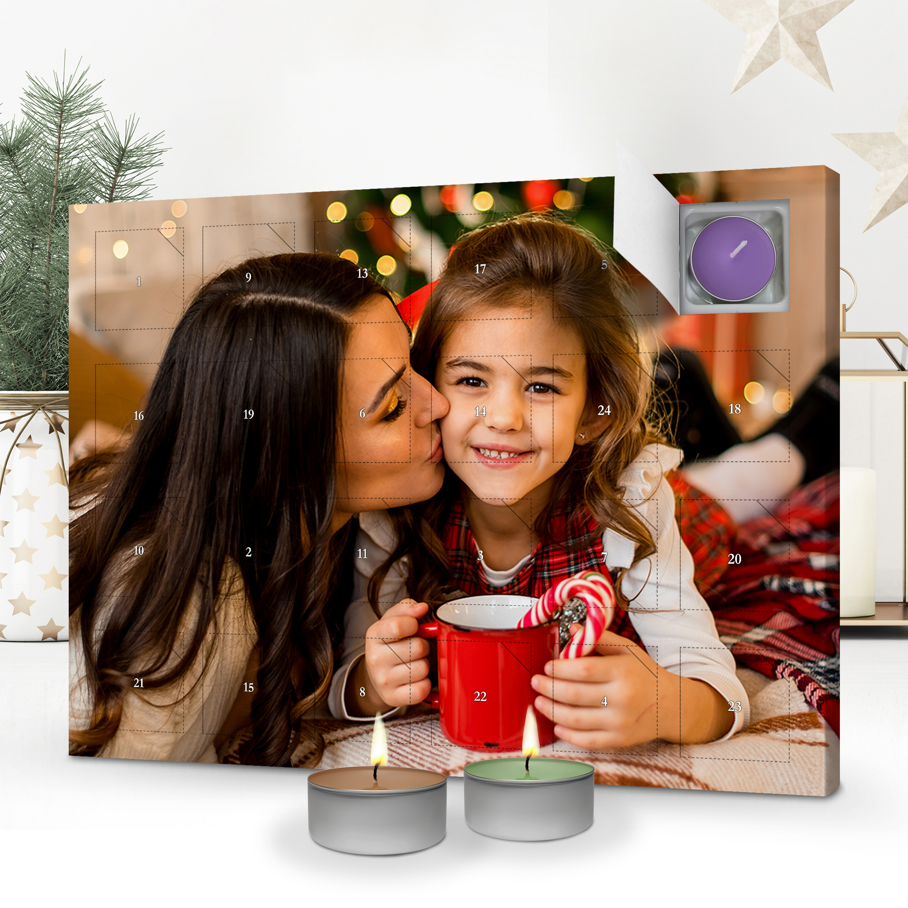 Duftkerzen-Adventskalender