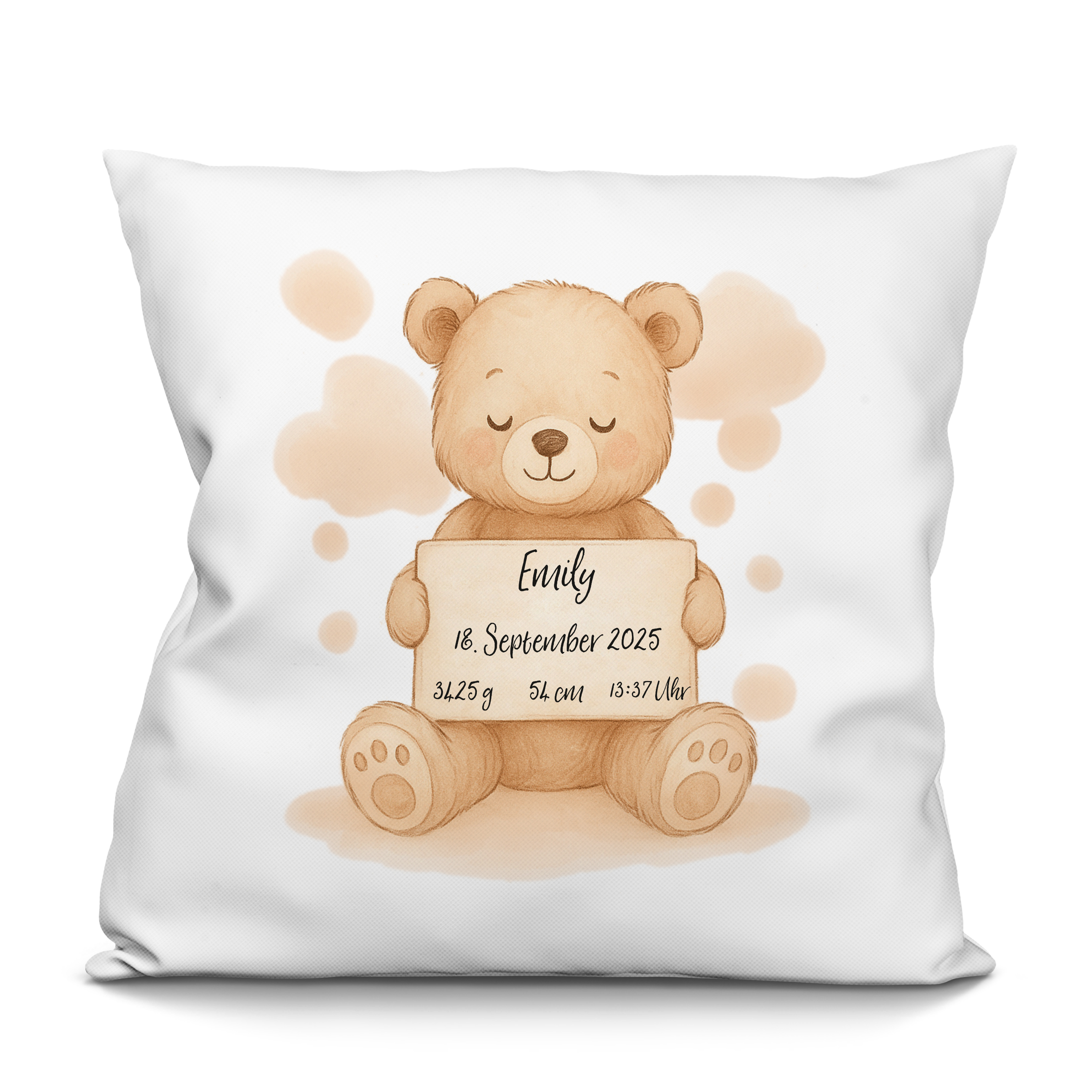 Geburtskissen - Teddy