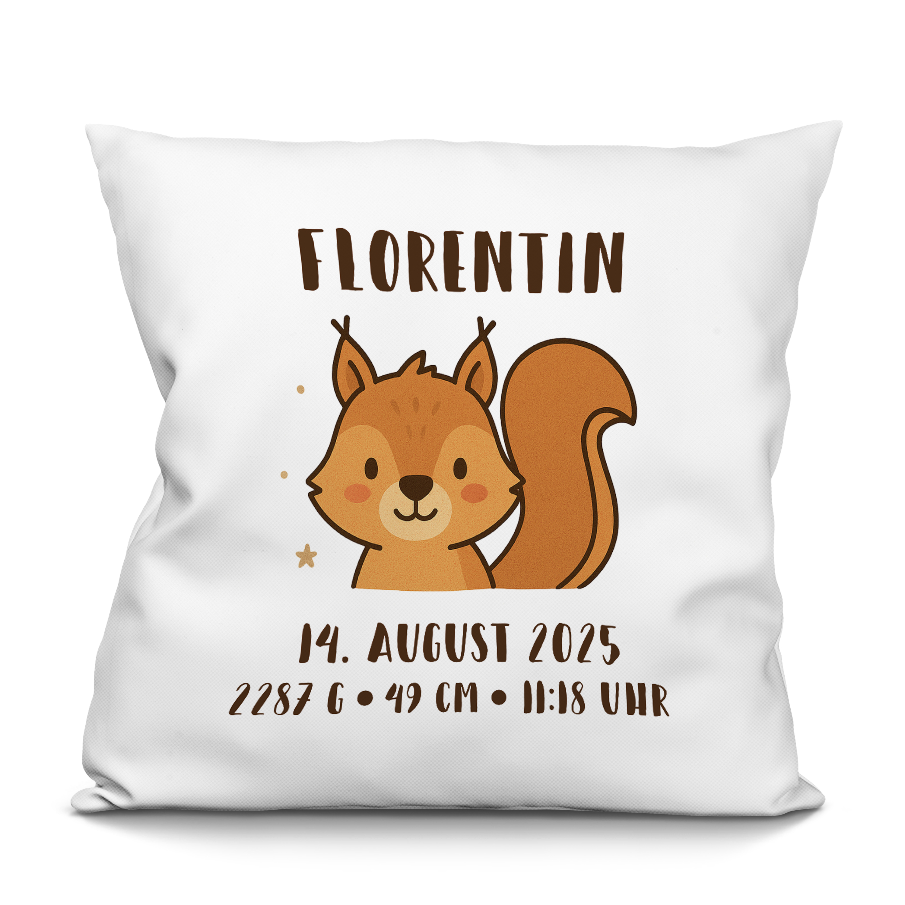 Geburtskissen - Eichhörnchen