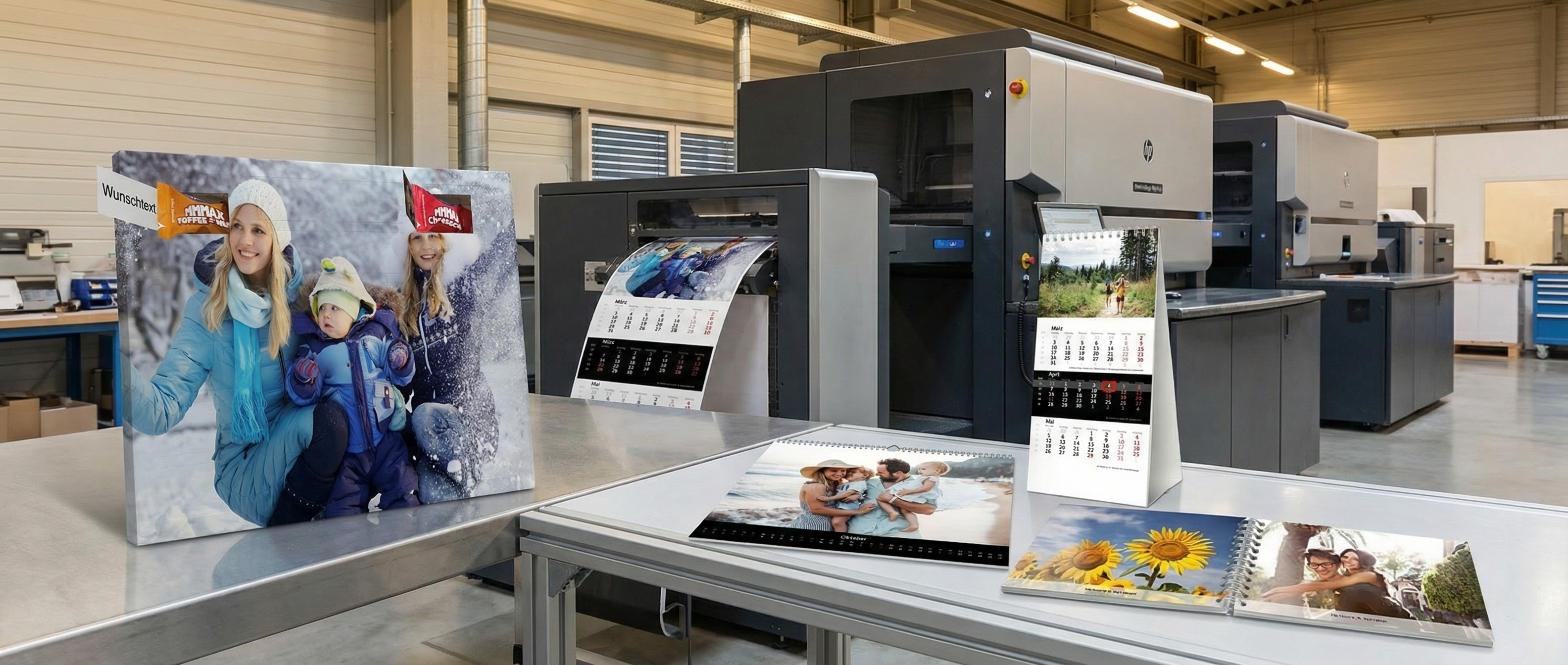 HP Indigo Digitaldruck bei PhotoFancy &ndash; Herstellung von Fotokalendern, Fotob&uuml;chern und personalisierten Fotogeschenken