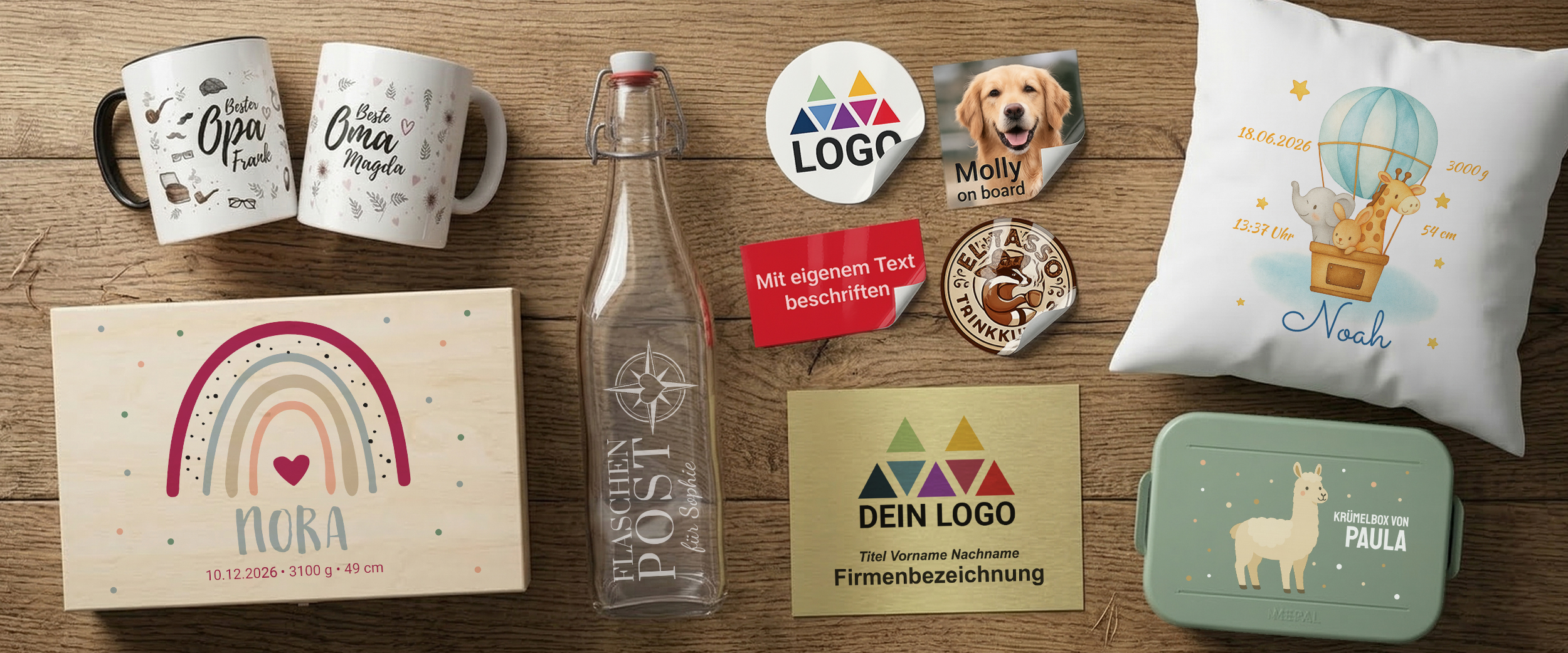 Produktneuheiten - Unsere neuesten personalisierten Produkte bei PhotoFancy