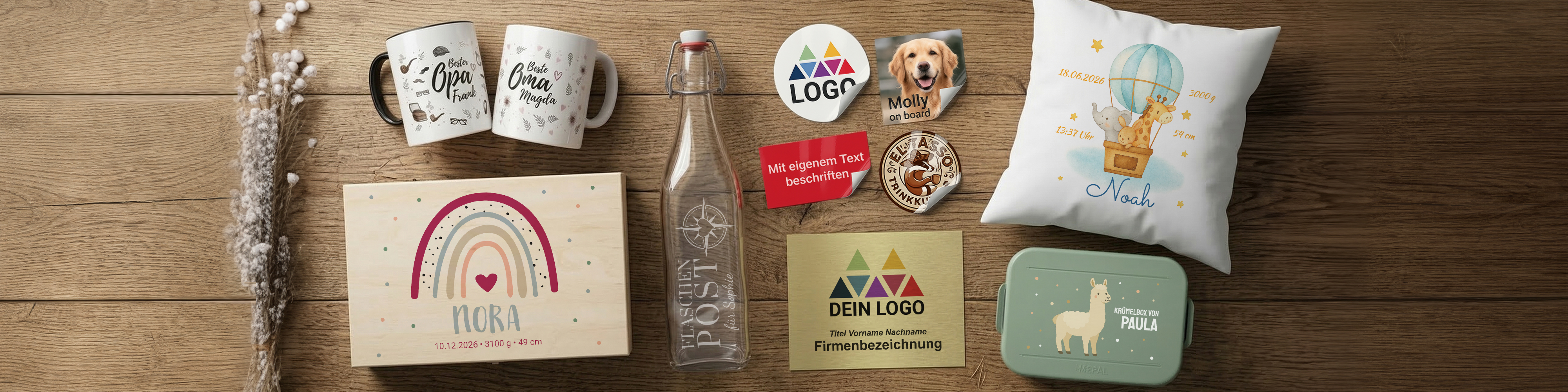 Entdecke unsere neusten personalisierten Geschenkideen