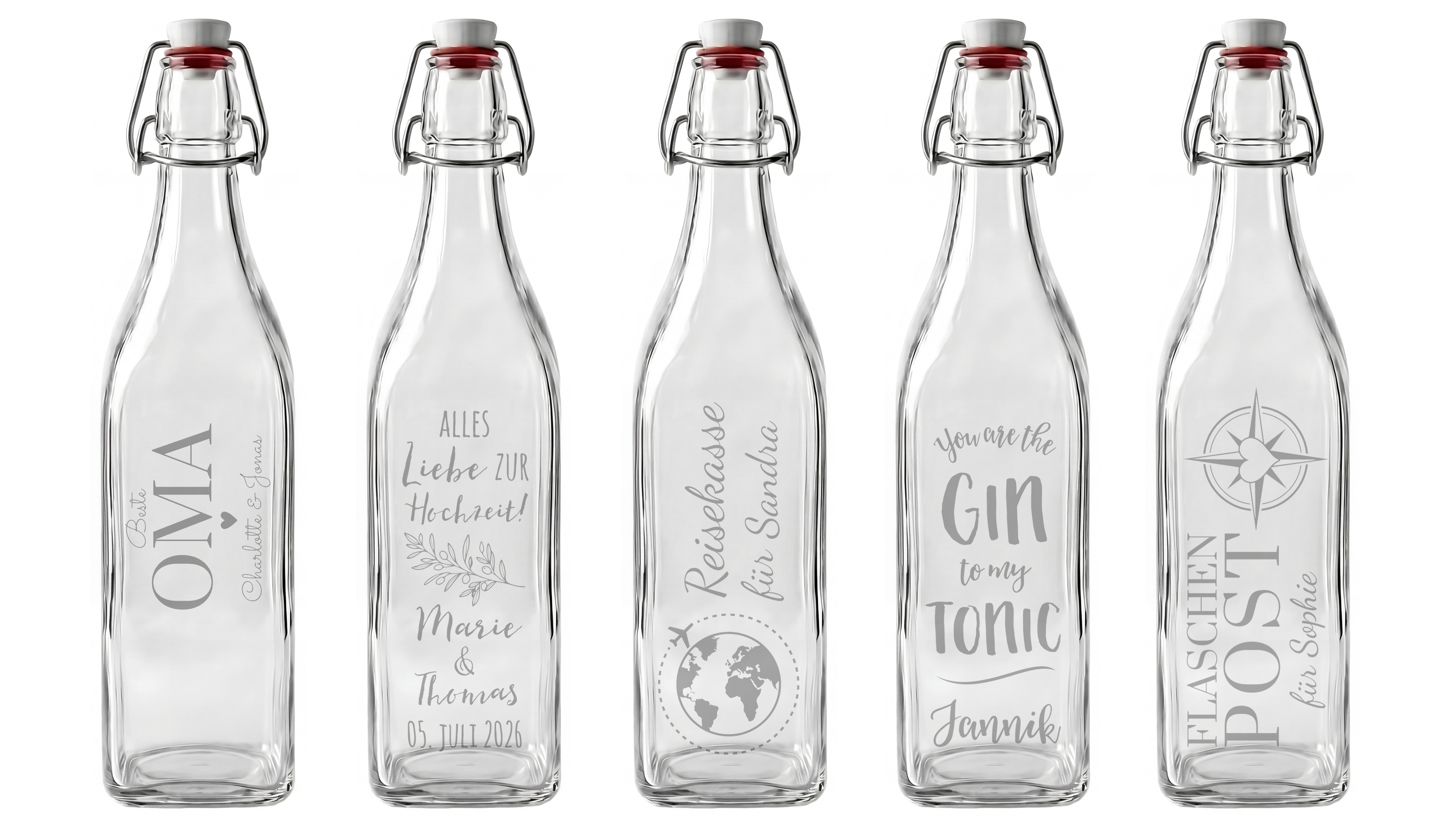 Personalisierte Bügelflaschen als Geschenk: Ideen für jeden Anlass