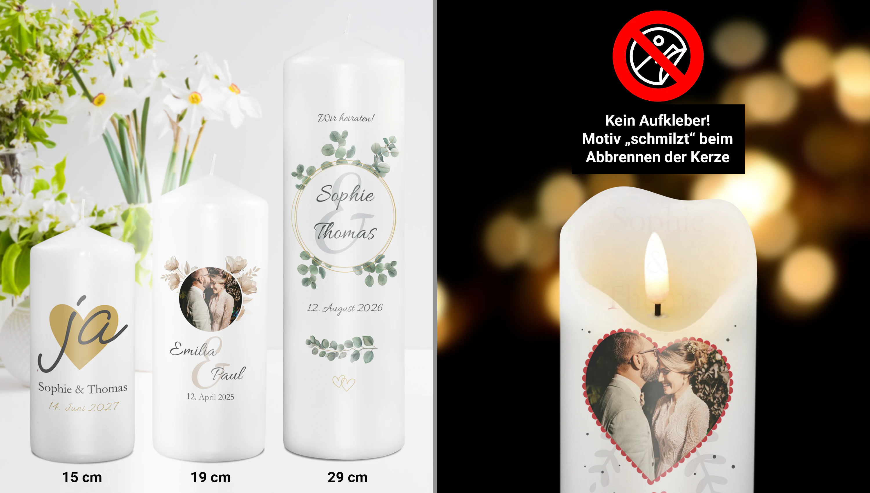 Was auf eine Hochzeitskerze gehört – Gestaltungsideen und Motive für euer Unikat