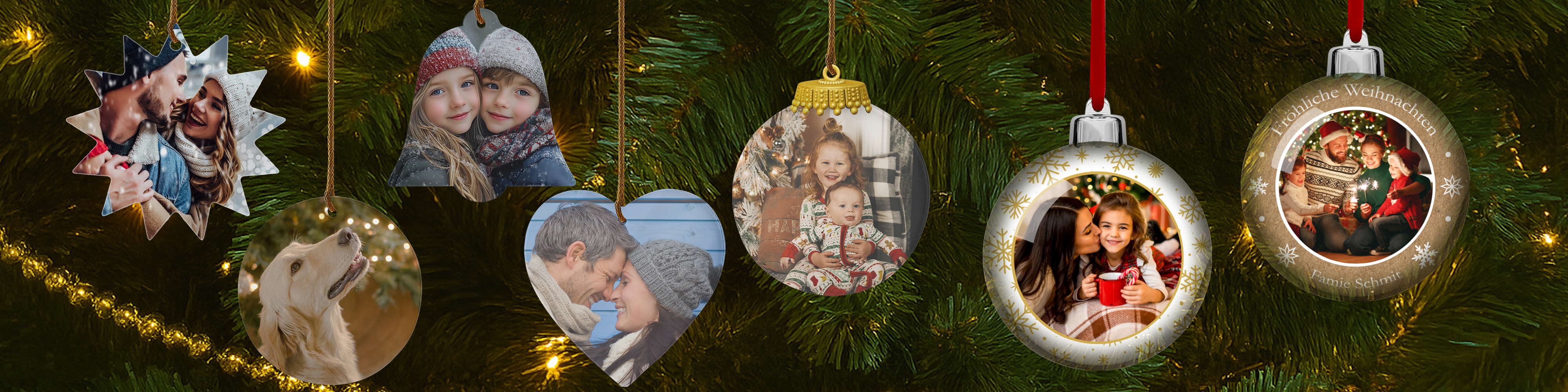 Personalisierter Christbaumschmuck