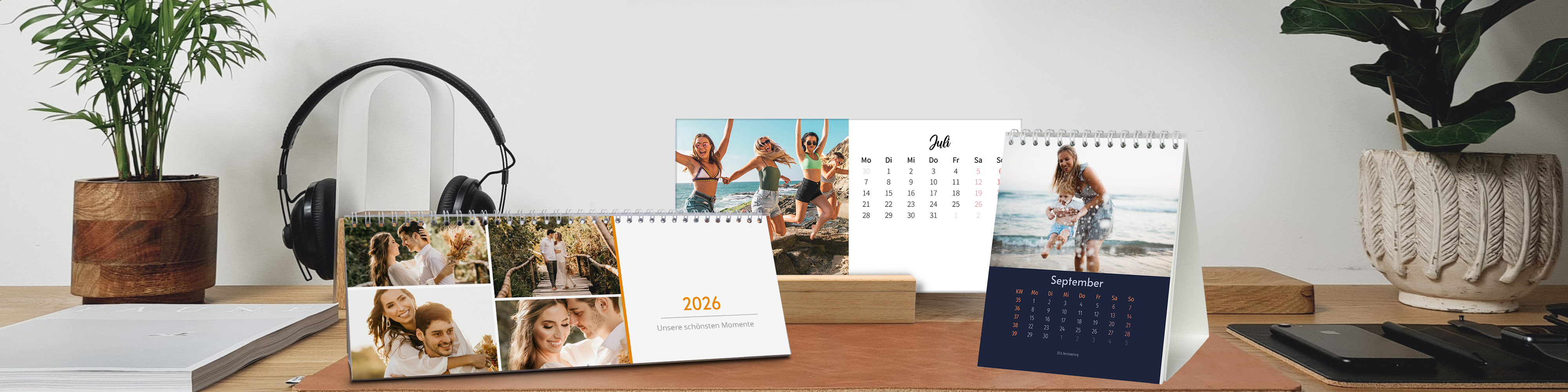 Tischkalender mit eigenem Foto selber gestalten und drucken