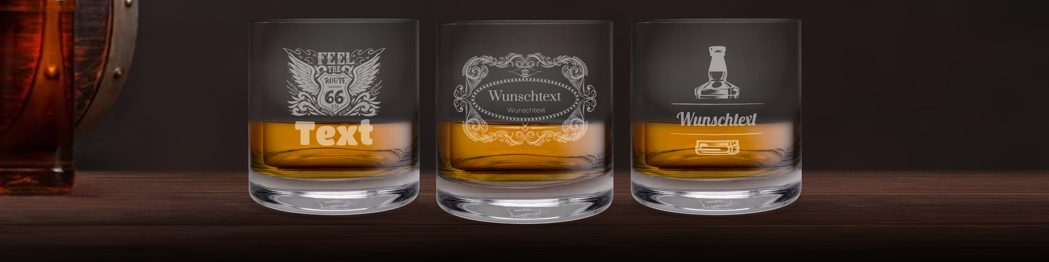 Whiskygläser gravieren: Whiskyglas mit Gravur selber gestalten