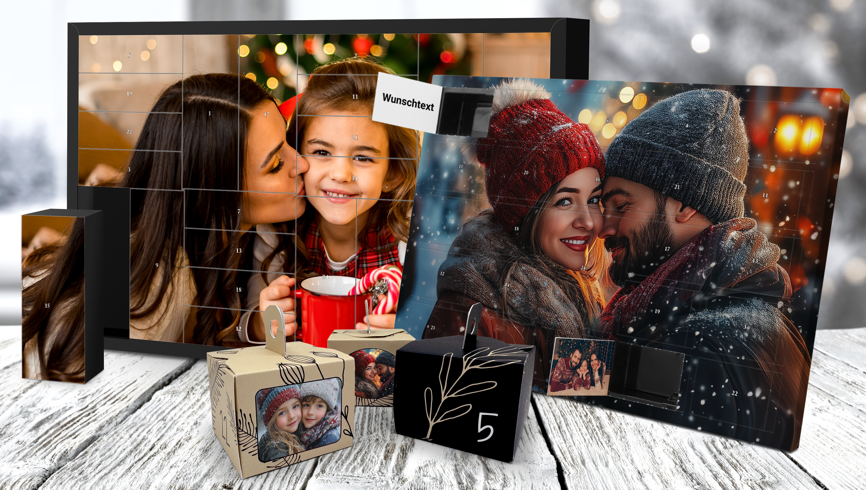 Adventskalender selber befüllen – im XL- und XXL-Format