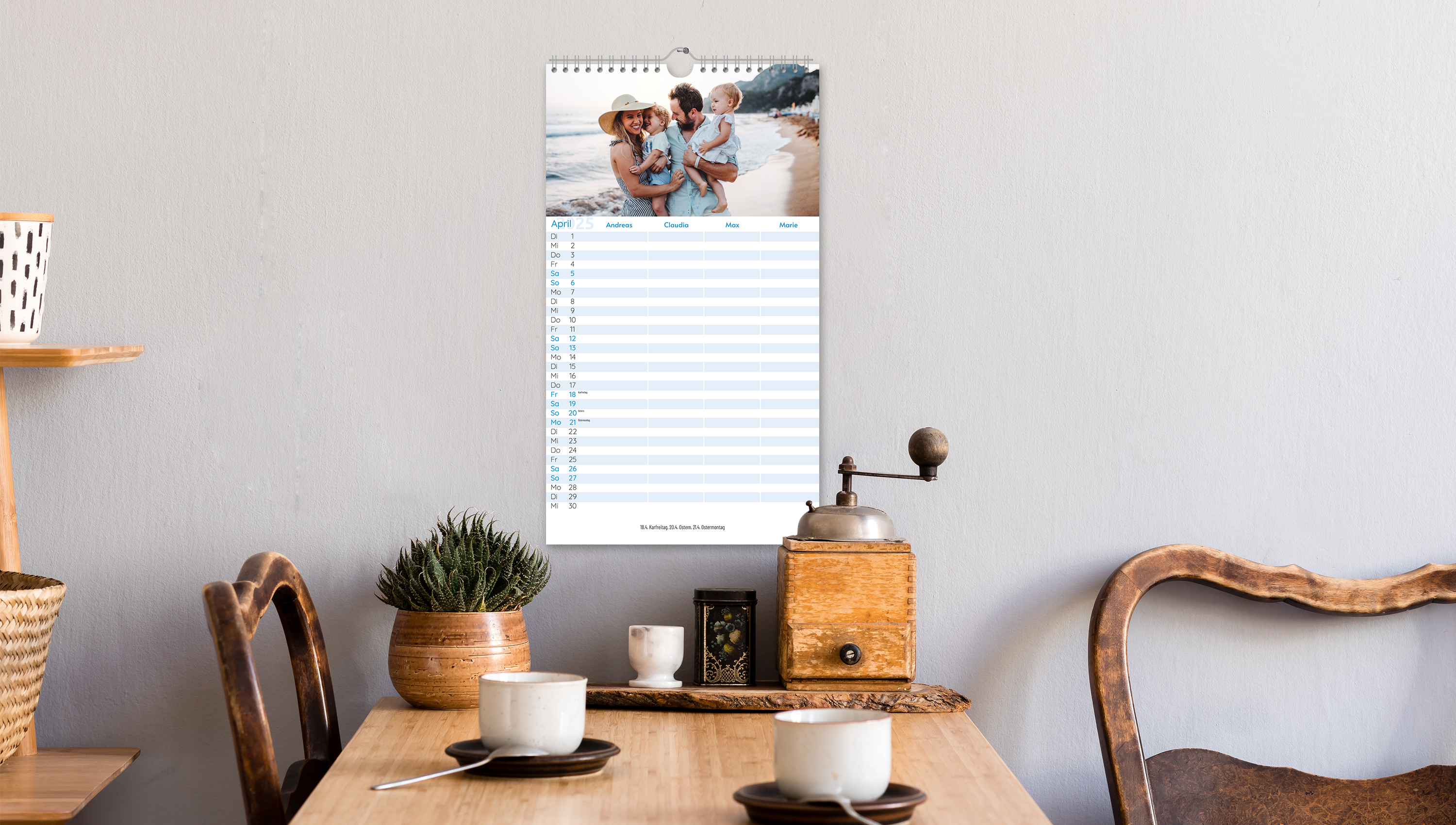 Dein Familienplaner – alle Termine der ganzen Familie im Blick