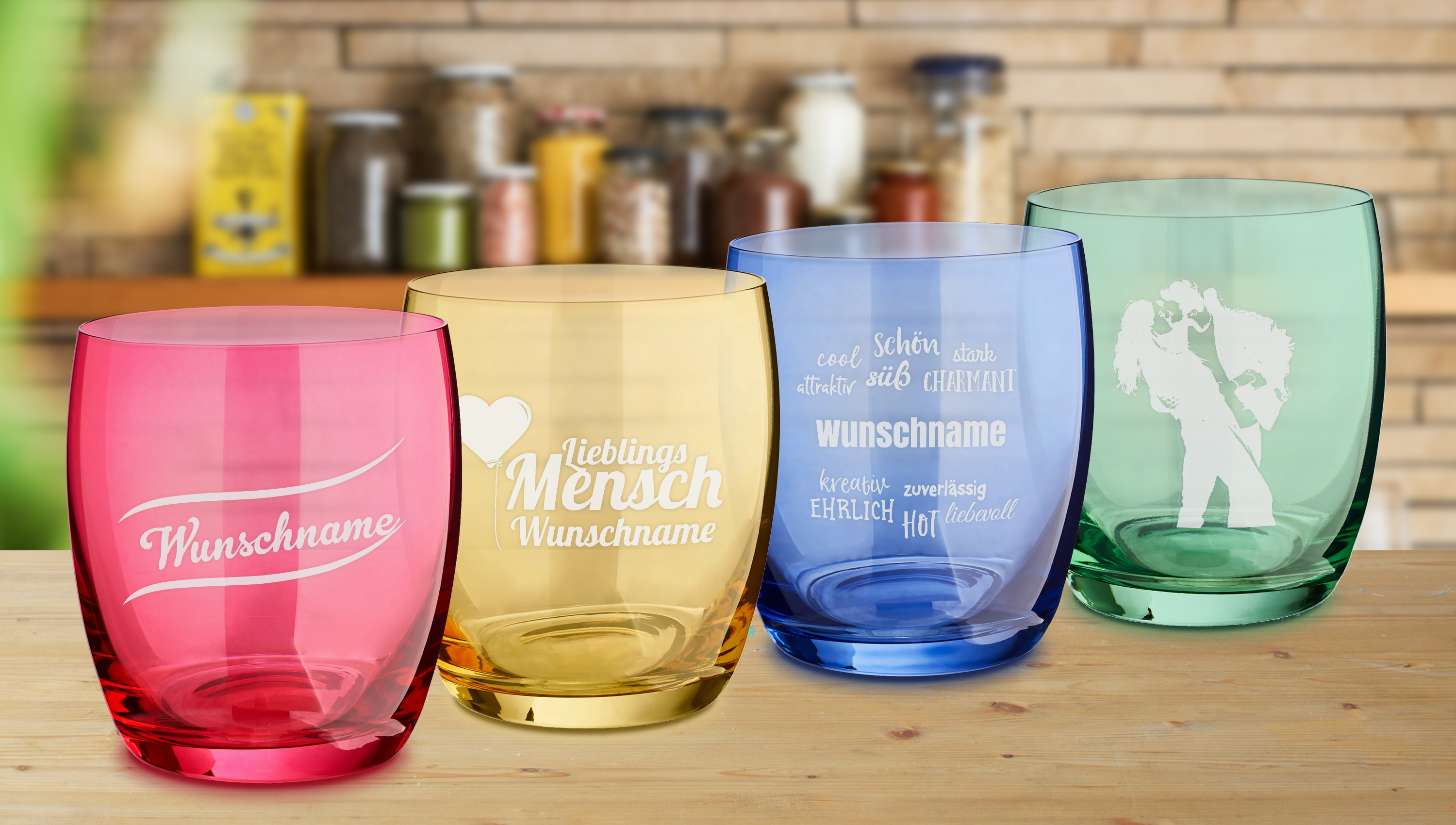 Glas gravieren - deine Gläser mit persönlicher Gravur designen