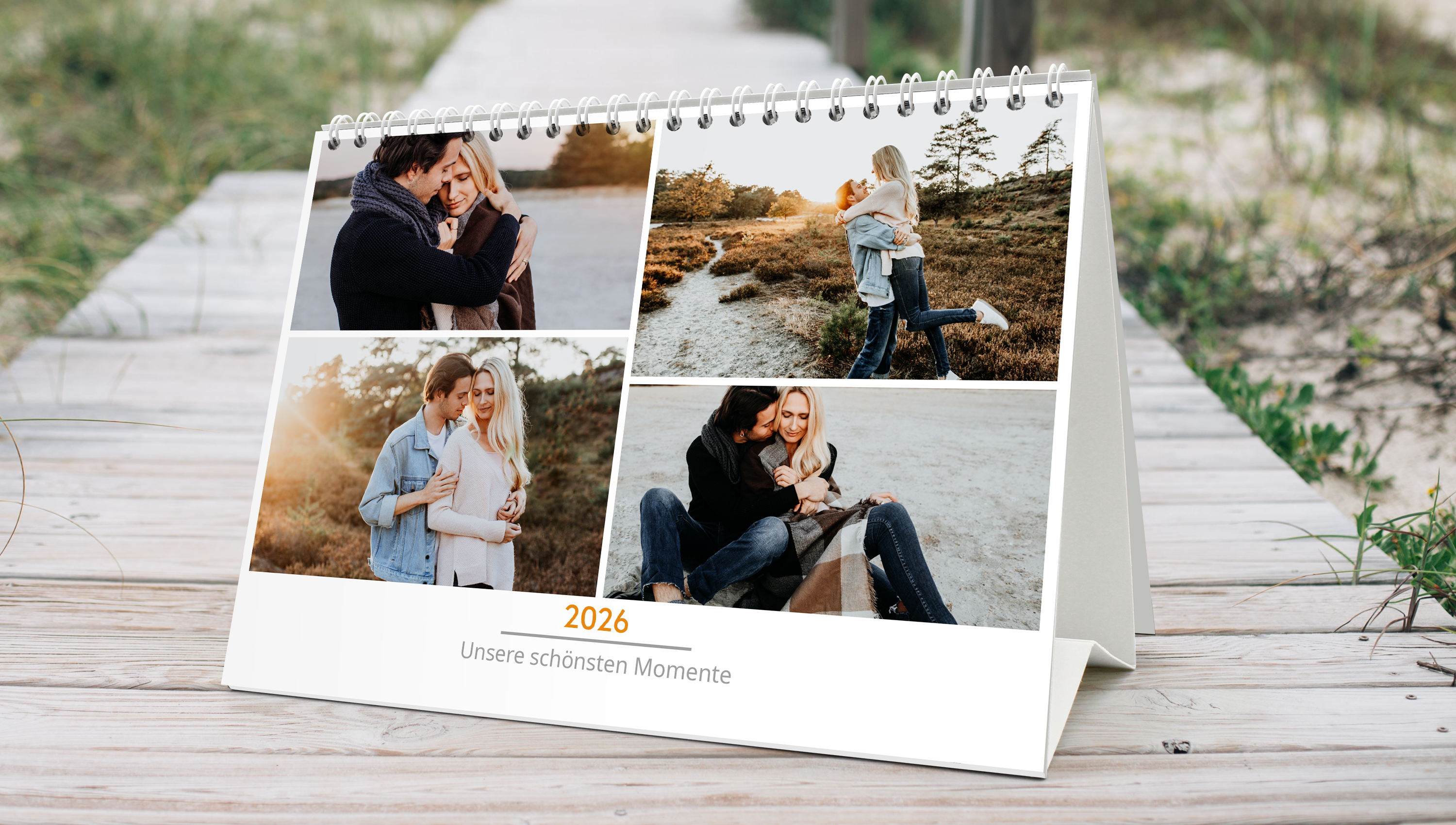 Foto-Tischkalender selbst gestalten – einfach und kreativ