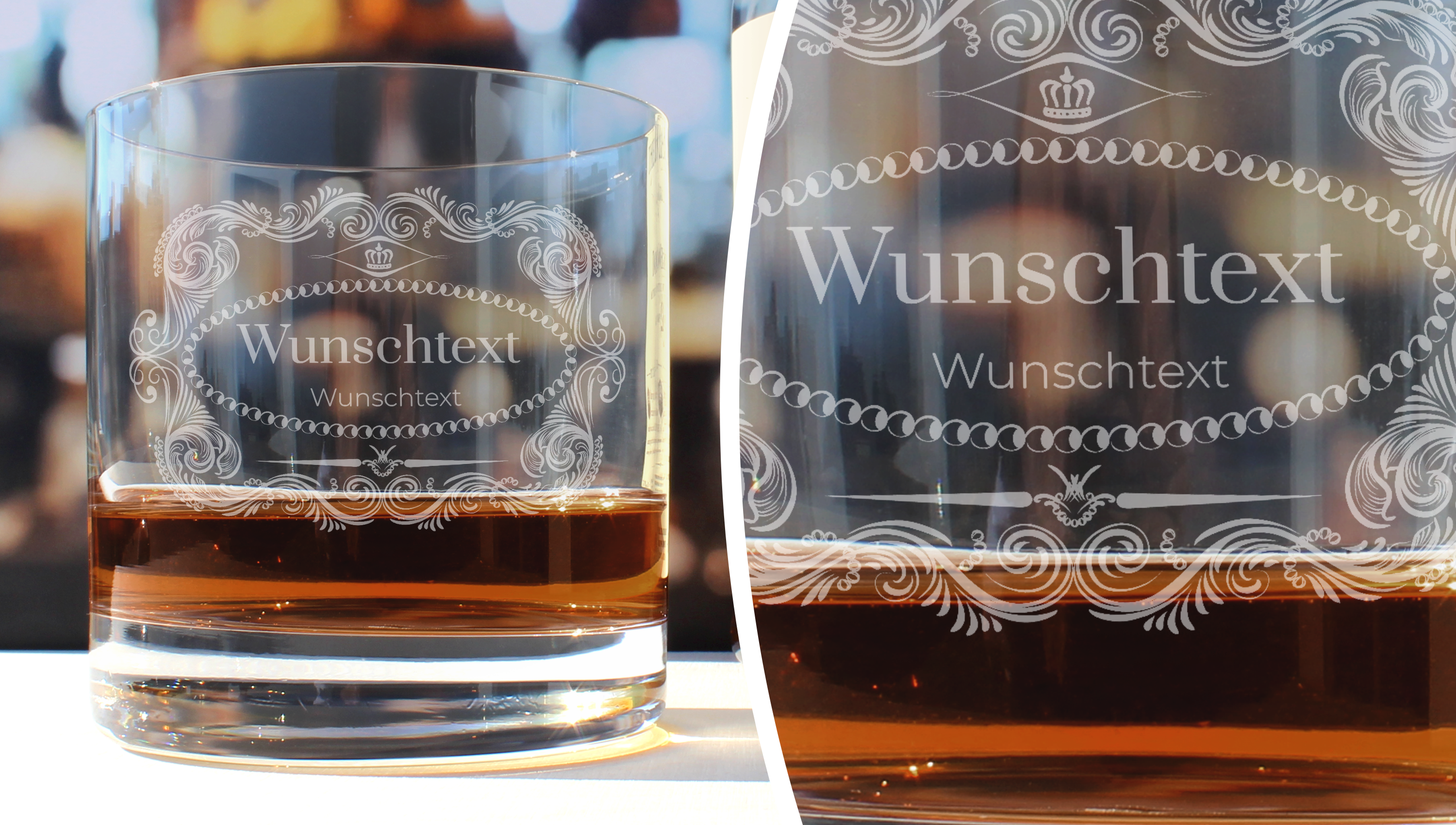 Genießer aufgepasst: Personalisierte Whiskeygläser mit Gravur
